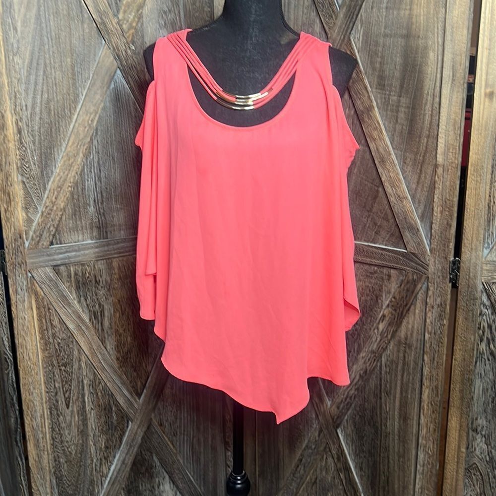 Cold shoulder Blouse top